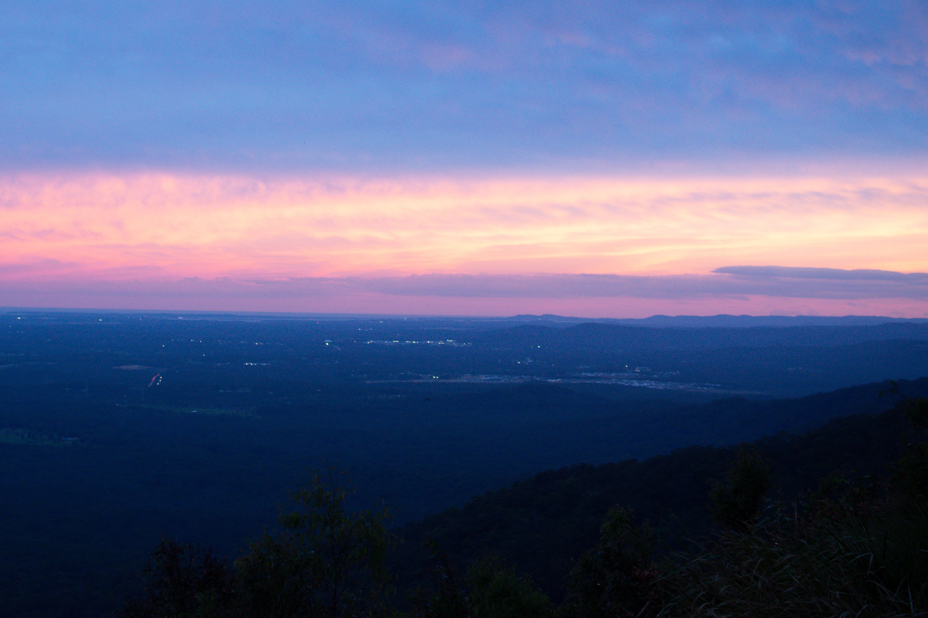 Skyline Glow Art Print