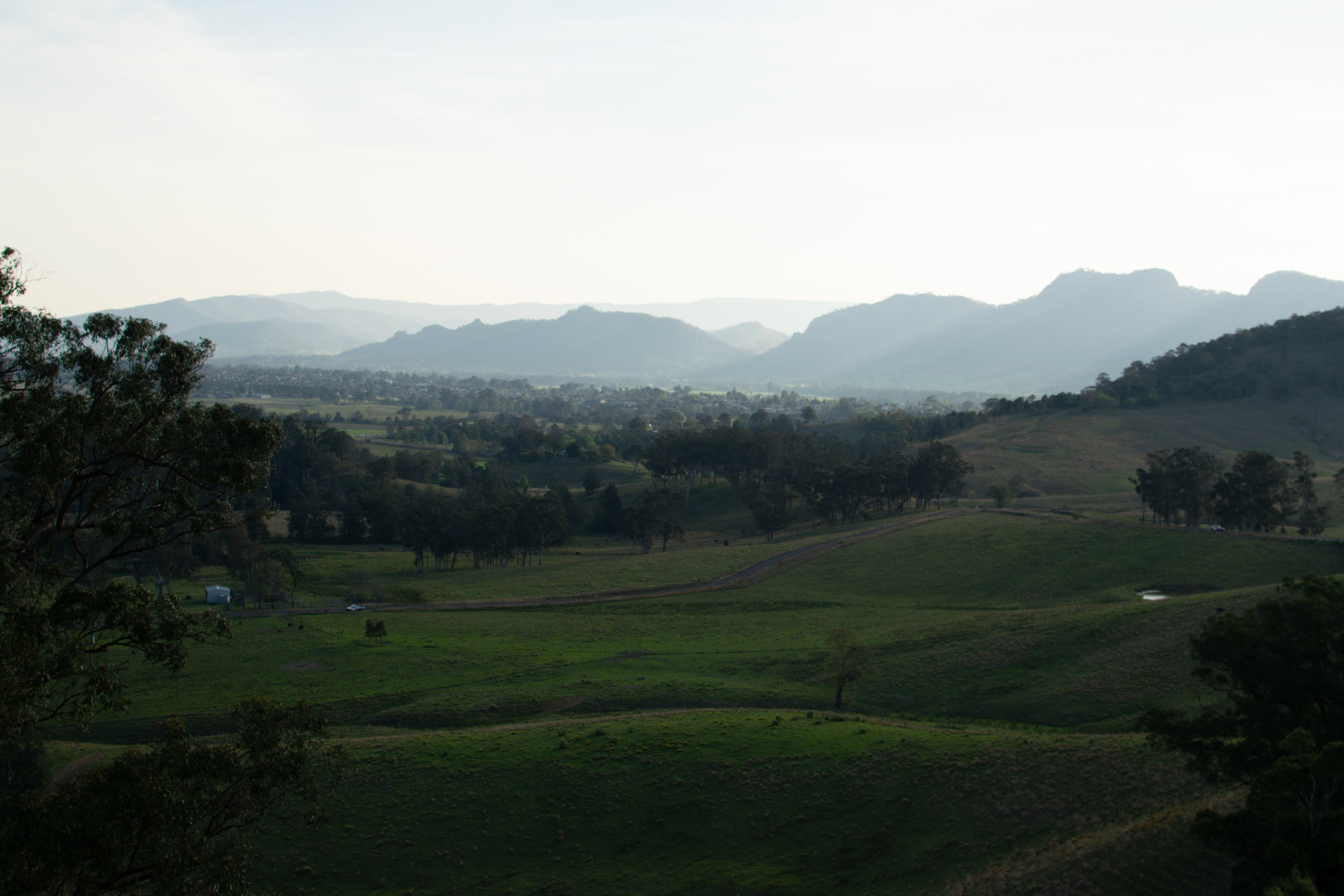 Valley Views Art Print